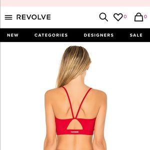 REVOLVE Red Sports Bra